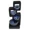32" Black & Gray 4-tier Modern Outdoor Garden Water Fountain
